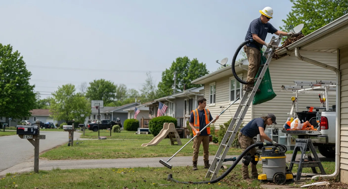 Gutter Installation in Huddleston, VA near me